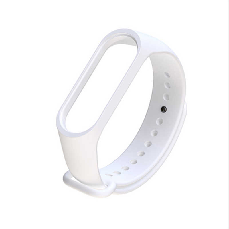 Xiaomi Uyumlu Mi Band 2 Silikon Kordon-Beyaz