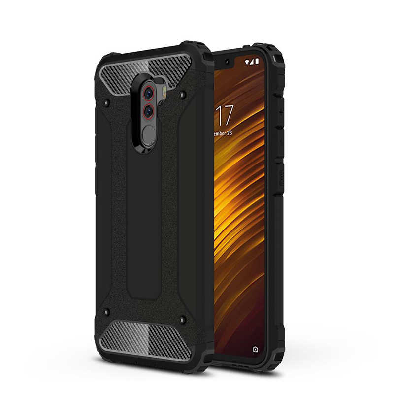 Xiaomi Uyumlu Pocophone F1 Kılıf Tuhatu Crash Silikon Kapak