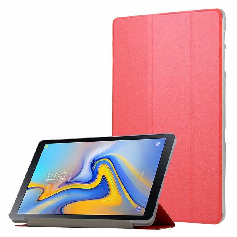 iPad Uyumlu Pro 11 2018 Tuhatu Smart Kapak Standlı 1-1 Kılıf-Kırmızı