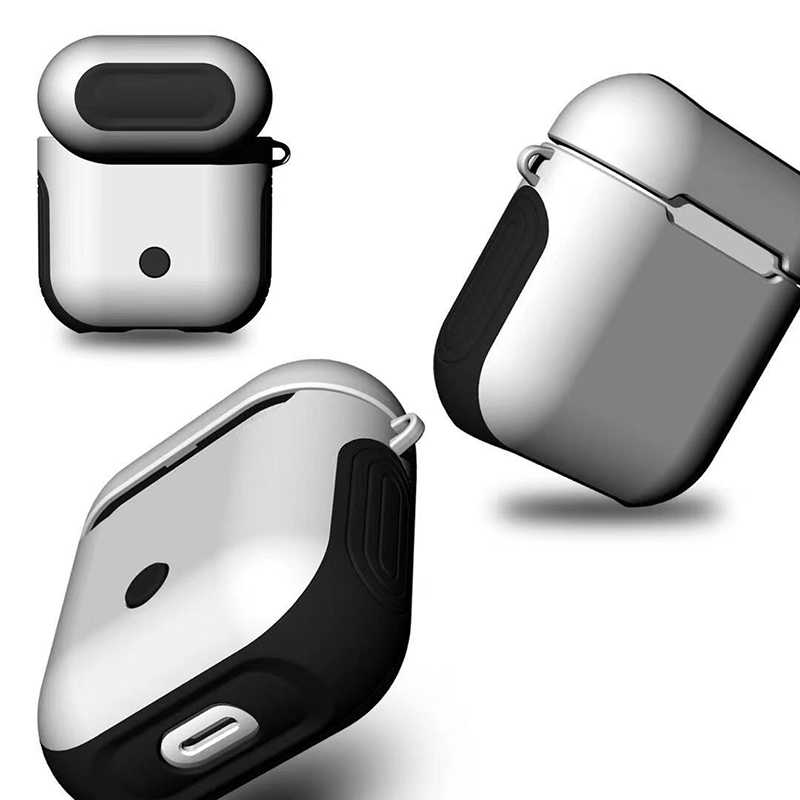 Airpods Uyumlu Kılıf Tuhatu Shockproof Silikon-Beyaz