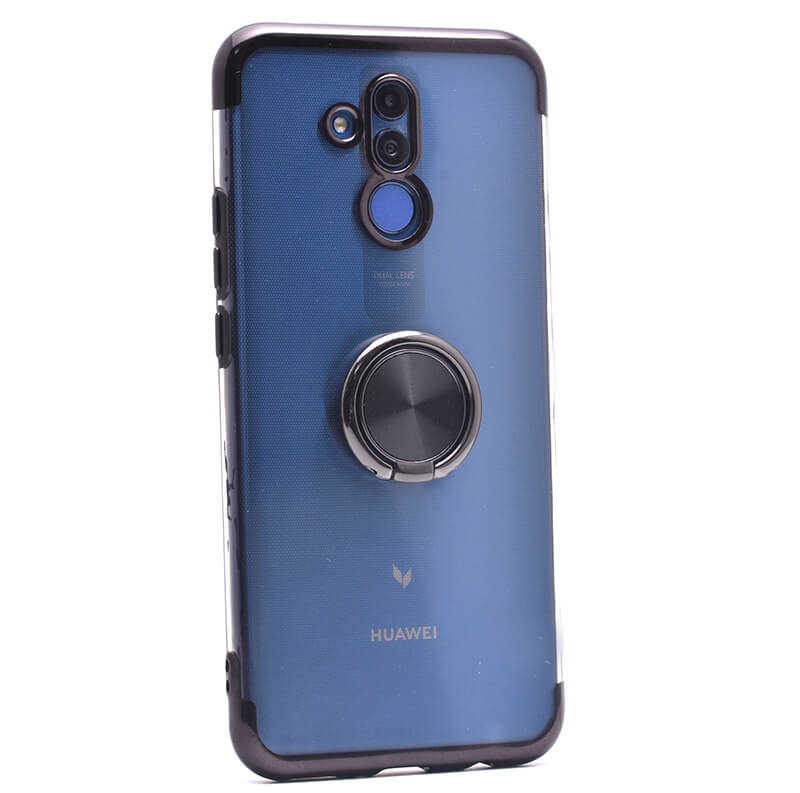 Huawei Uyumlu Mate 20 Lite Kılıf Tuhatu Gess Silikon-Siyah