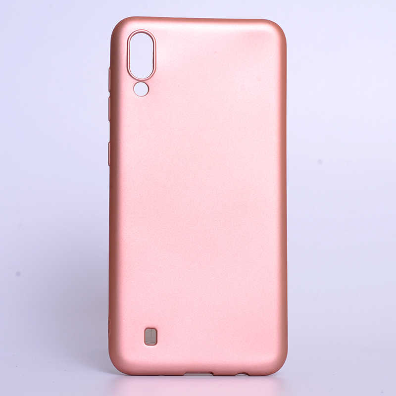 Galaxy Uyumlu M10 Kılıf Tuhatu Marino Silikon Kapak-Rose gold