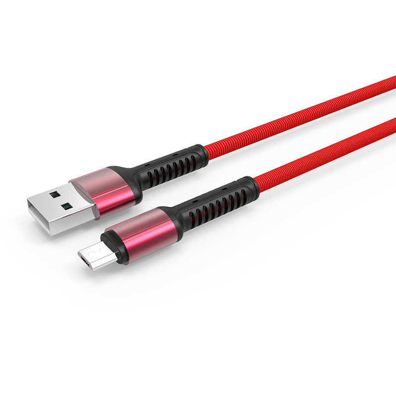 Tuhatu LS63 Micro Usb Kablo-Kırmızı