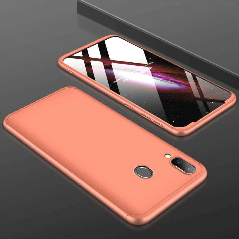 Galaxy Uyumlu M20 Kılıf Tuhatu Ays Kapak-Rose gold