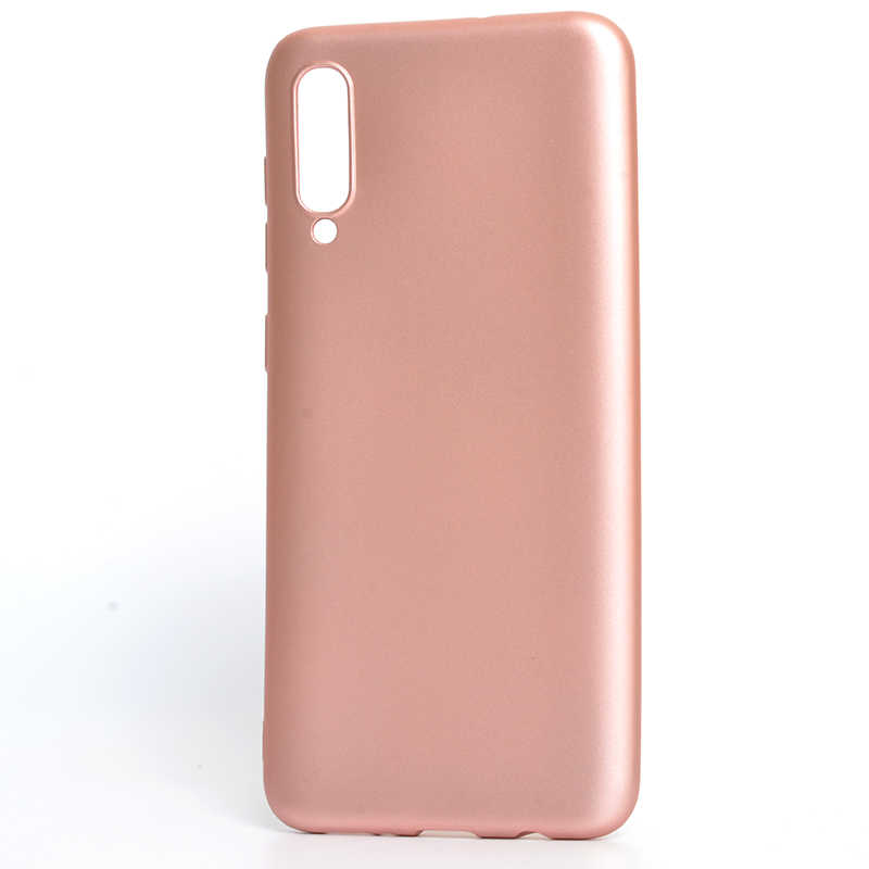 Galaxy Uyumlu A50 Kılıf Tuhatu Marino Silikon Kapak-Rose gold