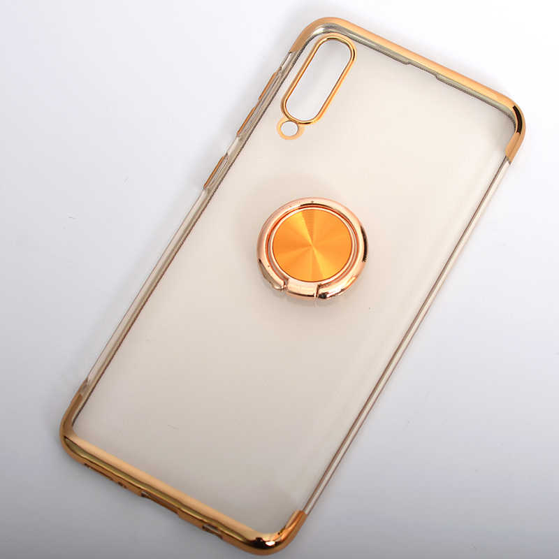 Xiaomi Uyumlu Mi 9 Kılıf Tuhatu Gess Silikon-Gold