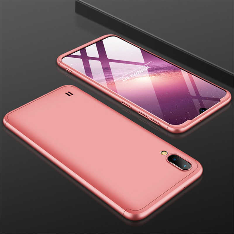 Galaxy Uyumlu M10 Kılıf Tuhatu Ays Kapak-Rose gold