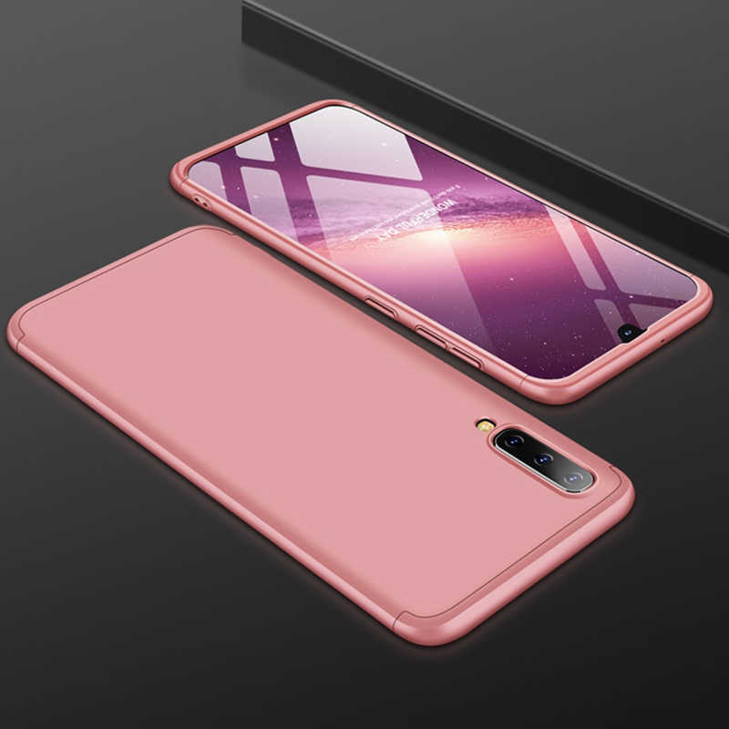 Galaxy Uyumlu M30 Kılıf Tuhatu Ays Kapak-Rose gold