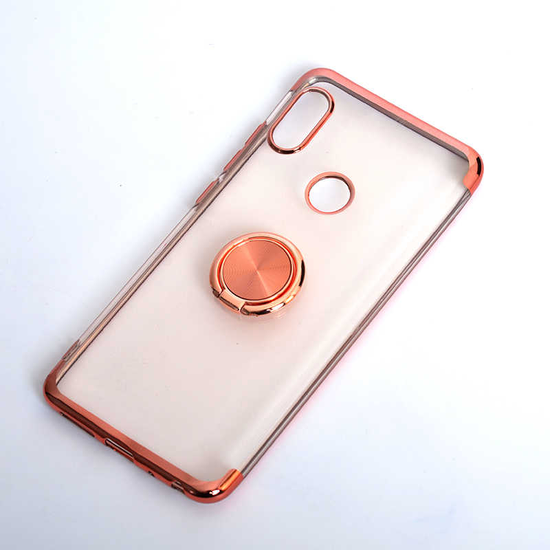 Xiaomi Uyumlu Redmi Note 5 Pro Kılıf Tuhatu Gess Silikon-Rose gold