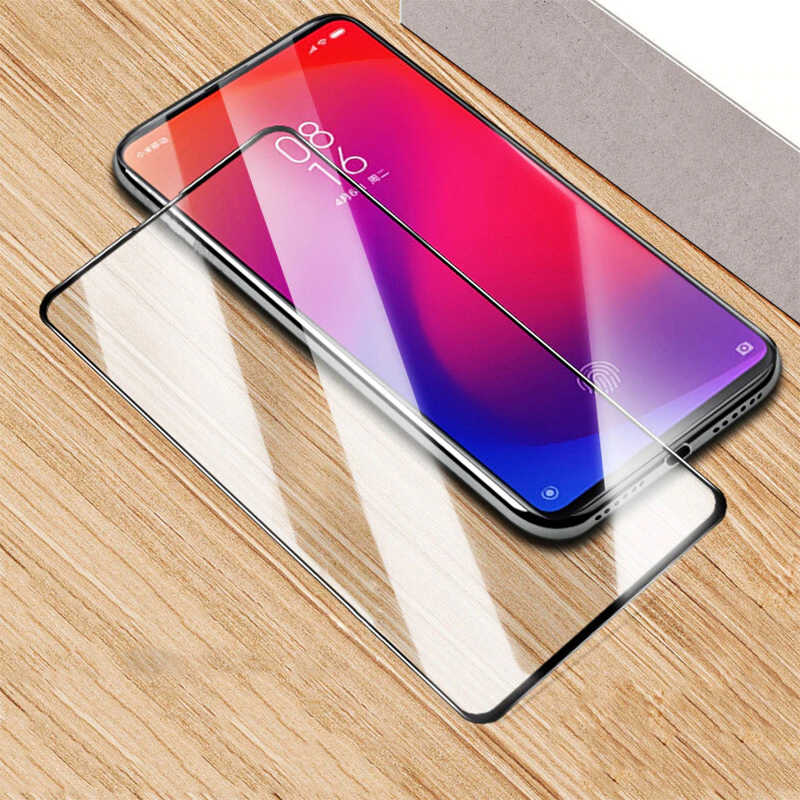 Xiaomi Uyumlu Mi 9T Tuhatu Kenarları Kırılmaya Dayanıklı Cam Ekran Koruyucu