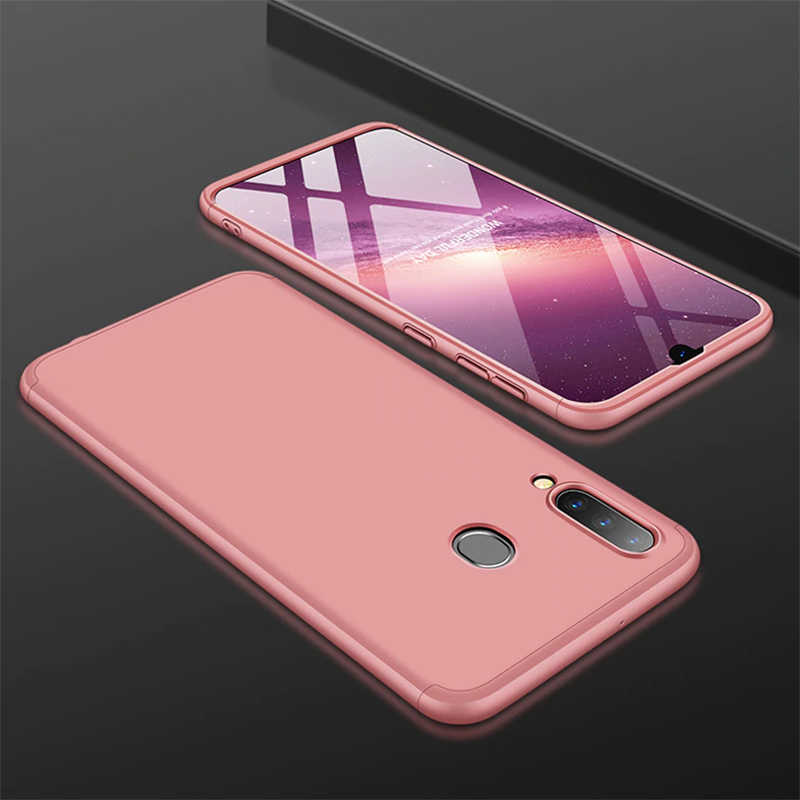 Galaxy Uyumlu A70 Kılıf Tuhatu Ays Kapak-Rose gold