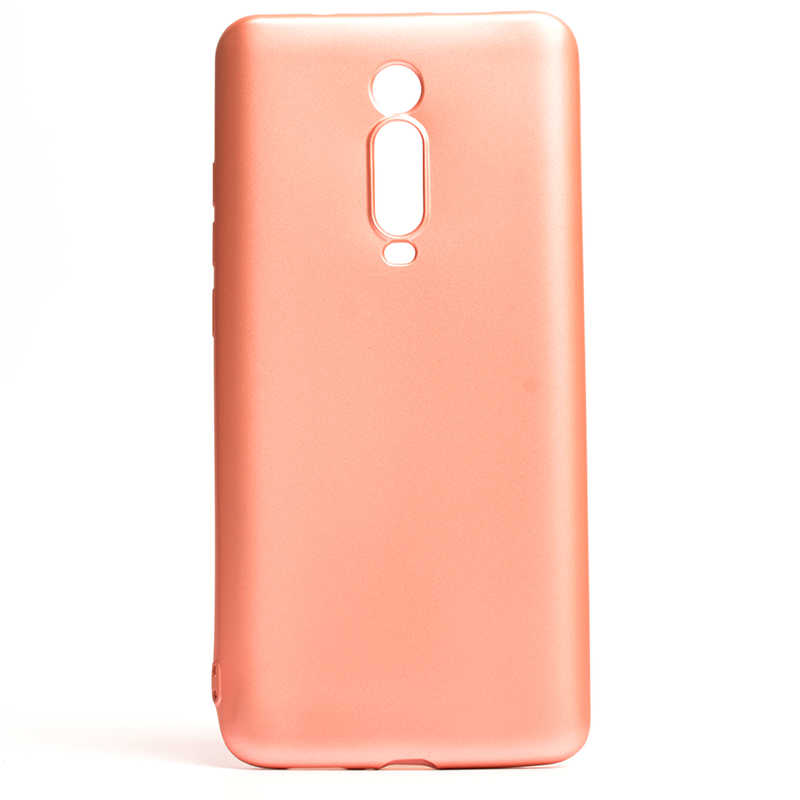 Xiaomi Uyumlu Mi 9T Kılıf Tuhatu Marino Silikon Kapak-Rose gold