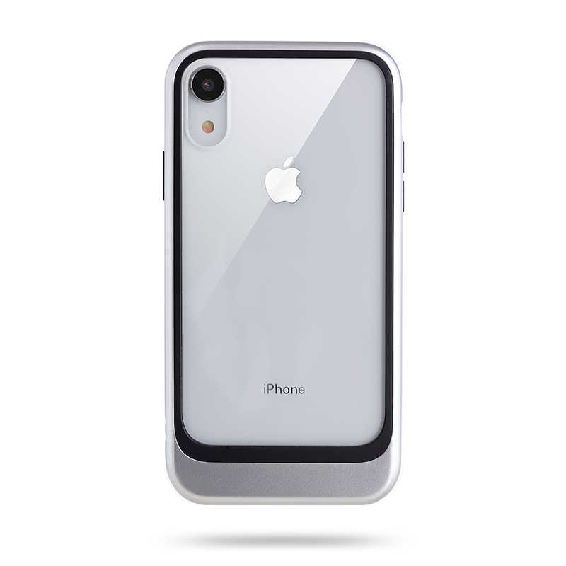 iPhone Uyumlu XR 6.1 Kılıf Roar Ace Hybrid Ultra Thin Kapak-Gri