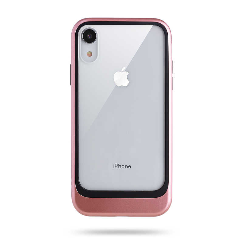 iPhone Uyumlu XR 6.1 Kılıf Roar Ace Hybrid Ultra Thin Kapak-Rose gold