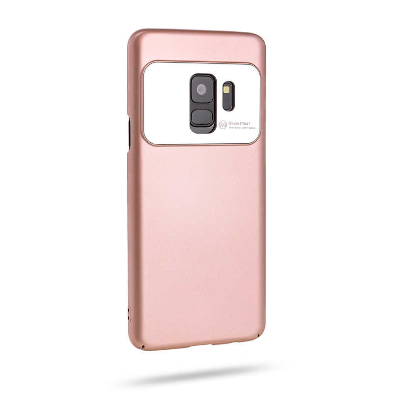 Galaxy Uyumlu S9 Kılıf Roar Ultra-Air Hard Kapak-Rose gold