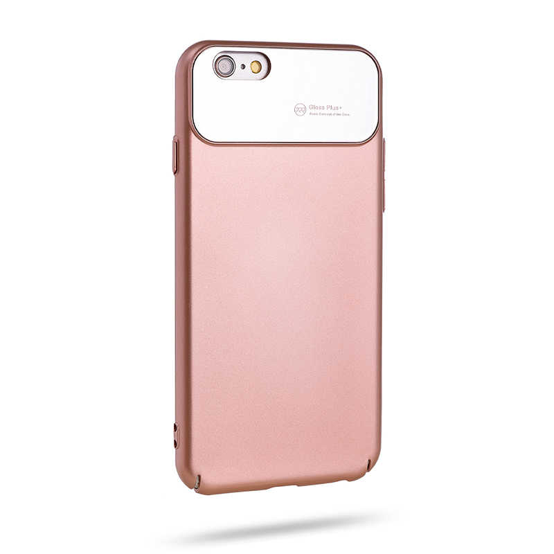 iPhone Uyumlu 6 Kılıf Roar Ultra-Air Hard Kapak-Rose gold