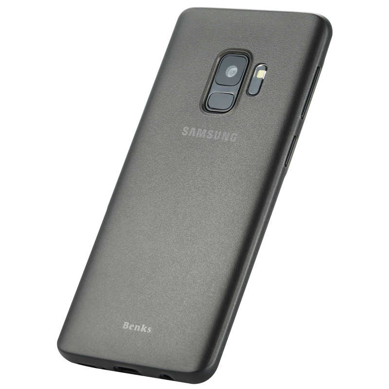 Galaxy Uyumlu S9 Kılıf Benks Lollipop Protective Kapak-Transparan siyah