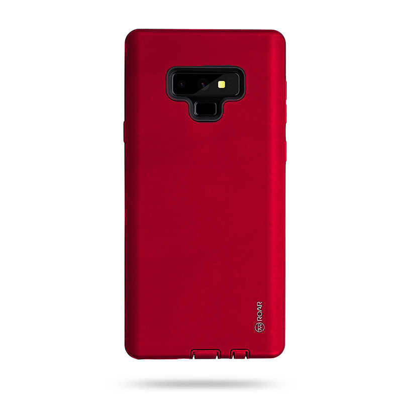 Galaxy Uyumlu Note 9 Kılıf Roar Rico Hybrid Kapak-Pembe