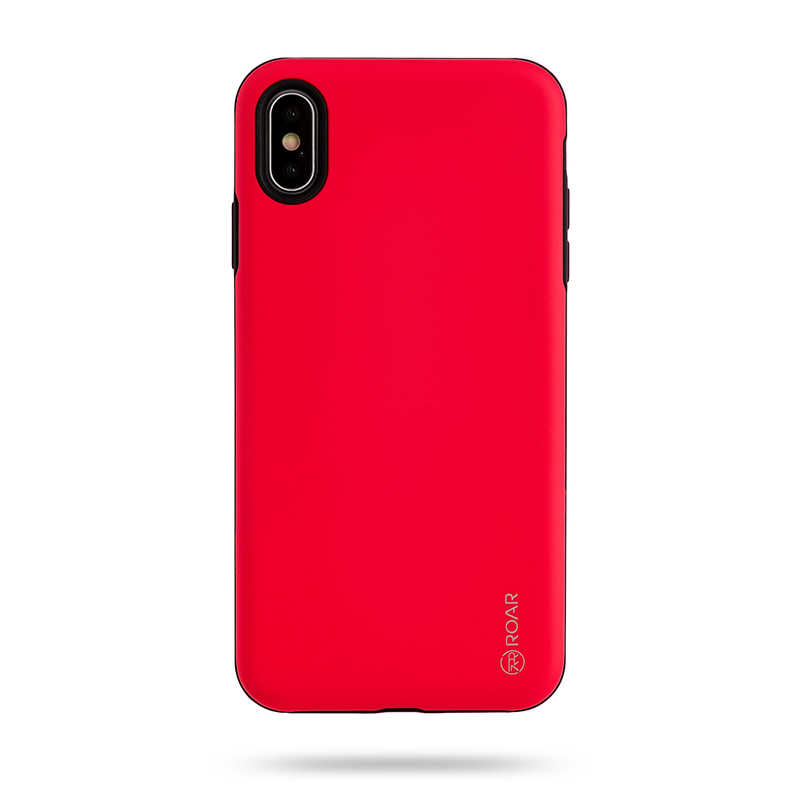 iPhone Uyumlu XS Max 6.5 Kılıf Roar Rico Hybrid Kapak-Pembe