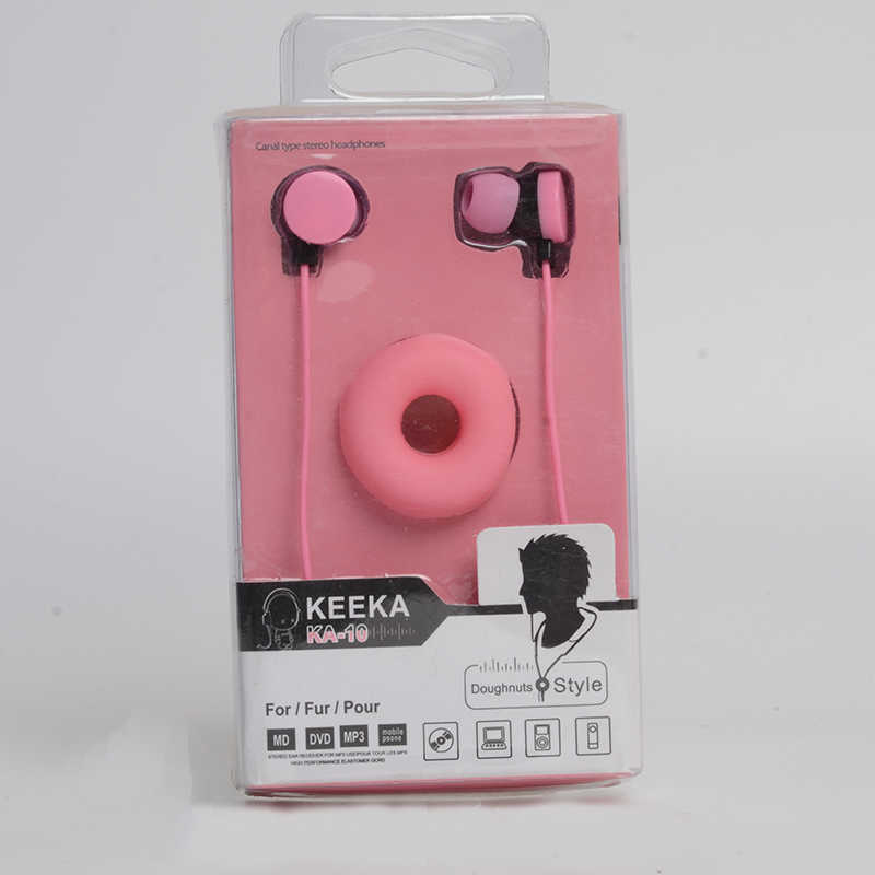 Tuhatu KEEKA K-10 3.5mm Kulaklık-Pembe açık