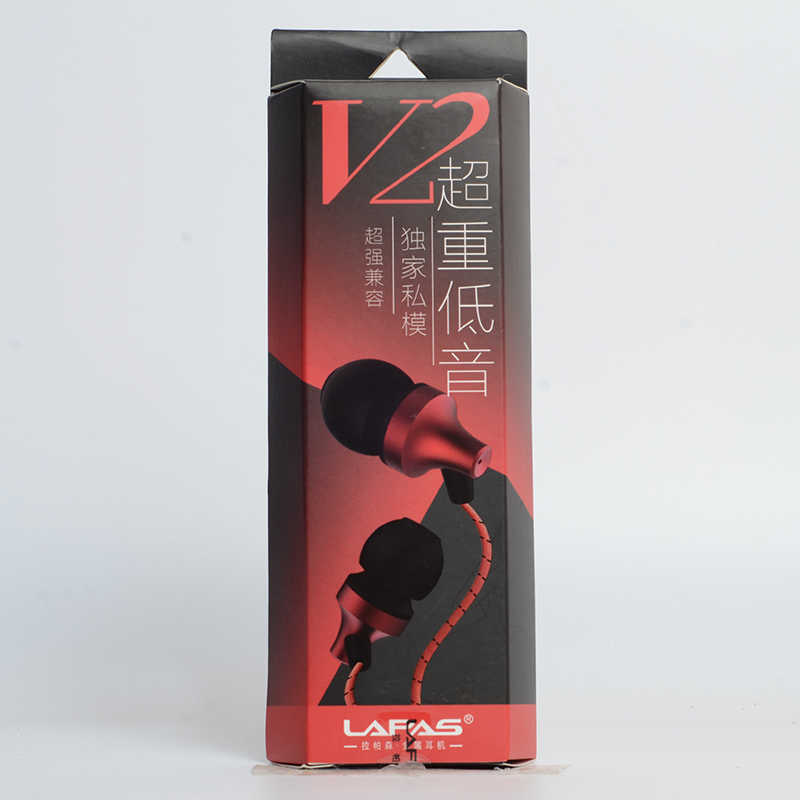 Lapas V2 3.5mm Kulaklık-Kırmızı