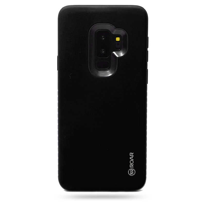 Galaxy Uyumlu S9 Plus Kılıf Roar Rico Hybrid Kapak-Siyah