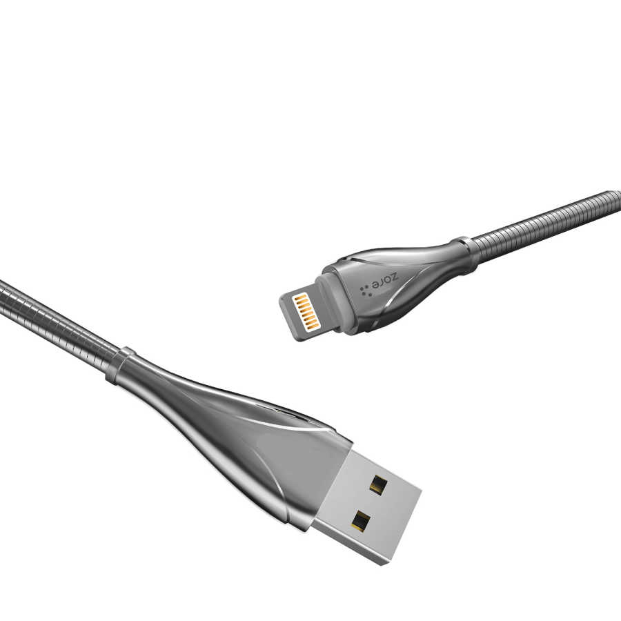 Tuhatu LS28 Lightning Usb Kablo-Gri