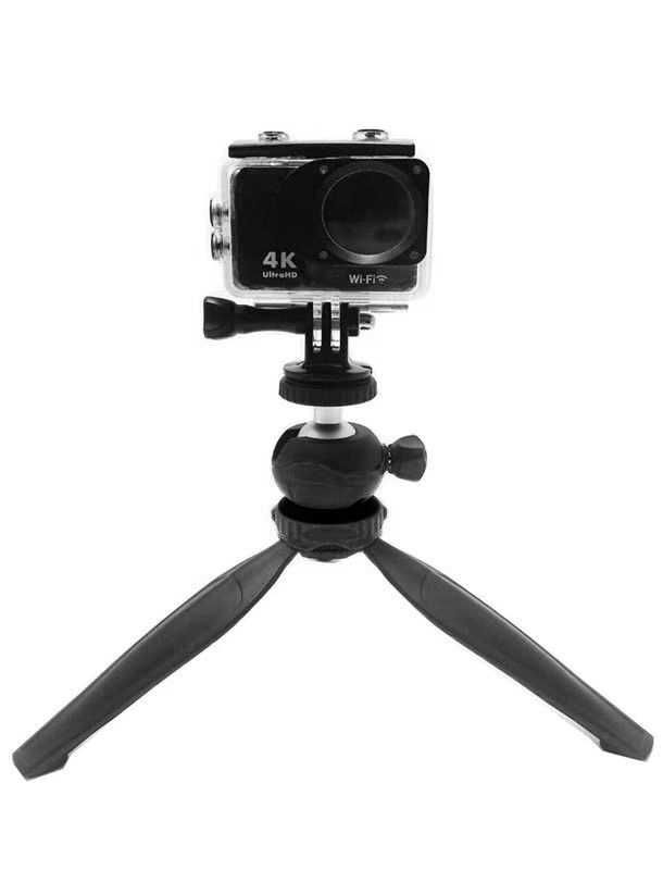 Jmary MT-20 Tripod 360 Derece Oynar Başlıklı Çok Yönlü Kısa Telefon Sabitleyici 16 cm-Siyah