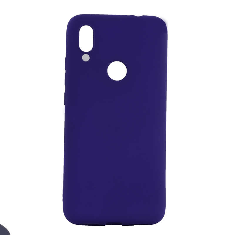 Xiaomi Uyumlu Redmi 7 Kılıf Tuhatu Marino Silikon Kapak-Mor