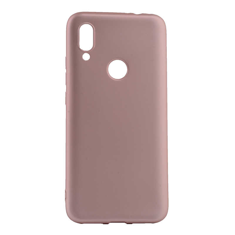 Xiaomi Uyumlu Redmi 7 Kılıf Tuhatu Marino Silikon Kapak-Rose gold