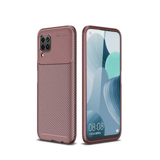 Huawei Uyumlu P40 Lite Kılıf Tuhatu Garavel Silikon Kapak