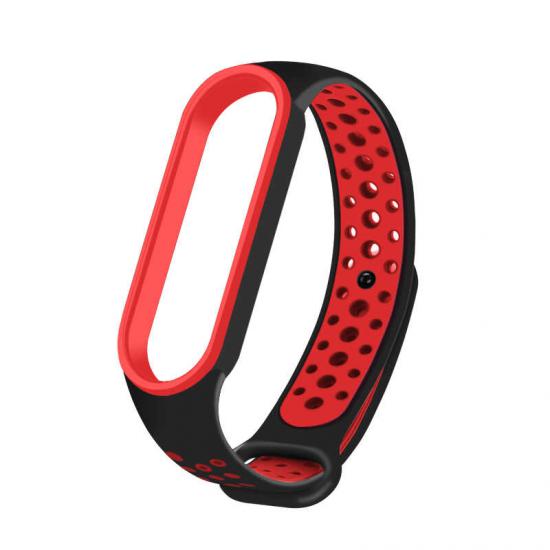 Xiaomi Uyumlu Mi Band 5 Dama Silikon Kordon