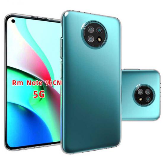 Xiaomi Uyumlu Redmi Note 9 5G Kılıf Tuhatu Süper Silikon Kapak