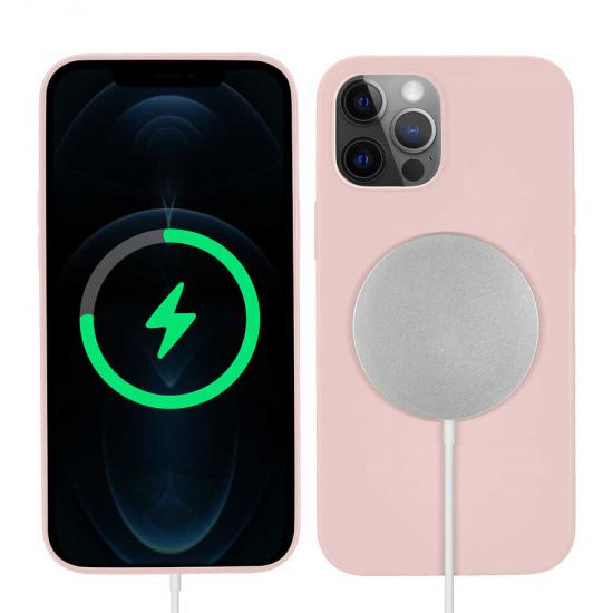 iPhone Uyumlu 12 Pro Kılıf Tuhatu Silksafe Wireless Kapak