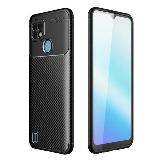 Realme C21 Kılıf Tuhatu Garavel Silikon Kapak