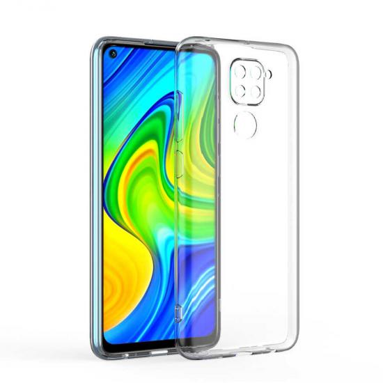 Xiaomi Uyumlu Redmi Note 9 Kılıf Tuhatu Kamera Korumalı Süper Silikon Kapak