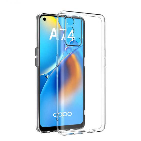 Oppo A74 4G Kılıf Tuhatu Kamera Korumalı Süper Silikon Kapak