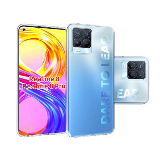 Realme 8 Pro Kılıf Tuhatu Süper Silikon Kapak