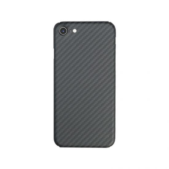 iPhone Uyumlu SE 2020 Kılıf ​​​​​Wiwu Skin Carbon PP Kapak