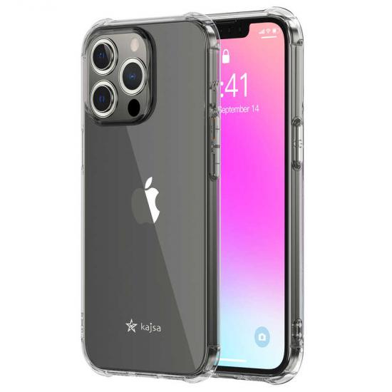 iPhone Uyumlu 13 Pro Kılıf Kajsa Transparent Kapak