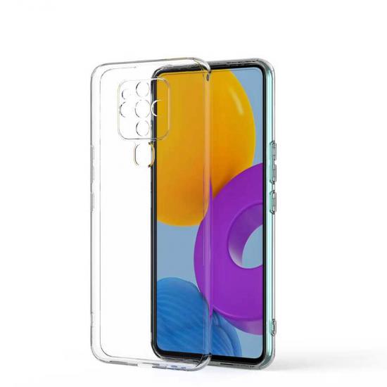 Tecno Camon 16 Kılıf Tuhatu Kamera Korumalı Süper Silikon Kapak