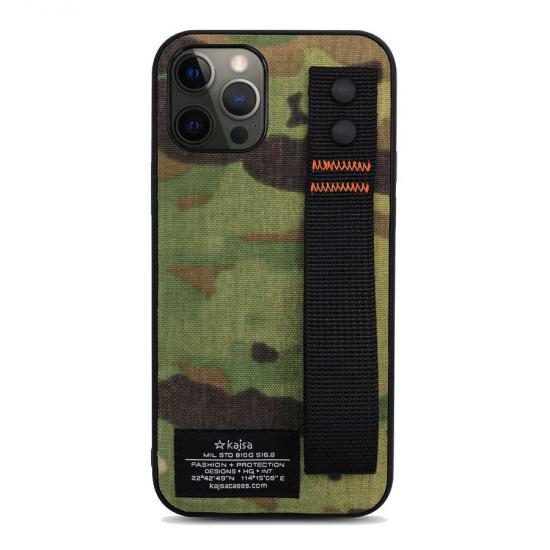 iPhone Uyumlu 12 Pro Kılıf Kajsa Cordura Serisi Military Kapak