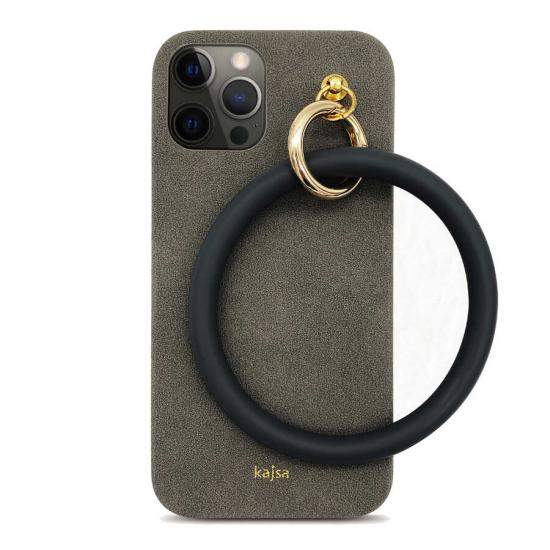 iPhone Uyumlu 12 Pro Kılıf Kajsa Splendid Serisi Morandi Ring Kapak