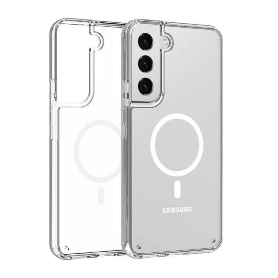 Galaxy Uyumlu S22 Kılıf Tuhatu Tacsafe Wireless Kapak