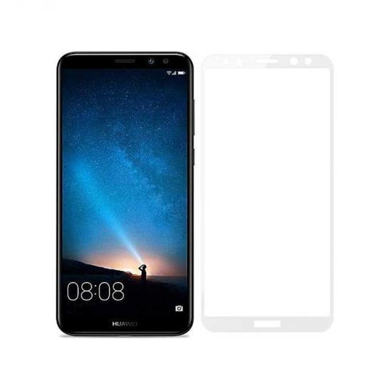 Huawei Uyumlu Mate 10 Lite Marin 5D Cam Ekran Koruyucu