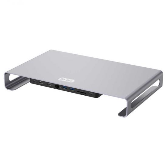 Go Des GD-9126 Hub Destekli Laptop Standı Docking Station Stand