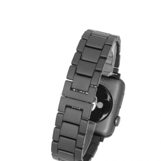 ​​​  Watch Ultra 49mm Kordon Mat Seramik Metal Strap Kayış