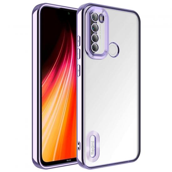 Xiaomi Uyumlu Redmi Note 8 Kılıf Kamera Korumalı Logo Gösteren Tuhatu Omega Kapak