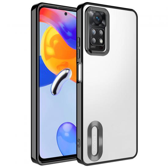 Xiaomi Uyumlu Redmi Note 11 Pro 5G Kılıf Kamera Korumalı Logo Gösteren Tuhatu Omega Kapak