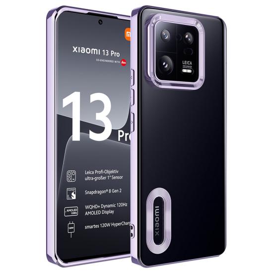 Xiaomi Uyumlu Mi 13 Pro Kılıf Kamera Korumalı Logo Gösteren Tuhatu Omega Kapak